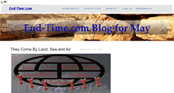 Desktop Screenshot of end-time.com